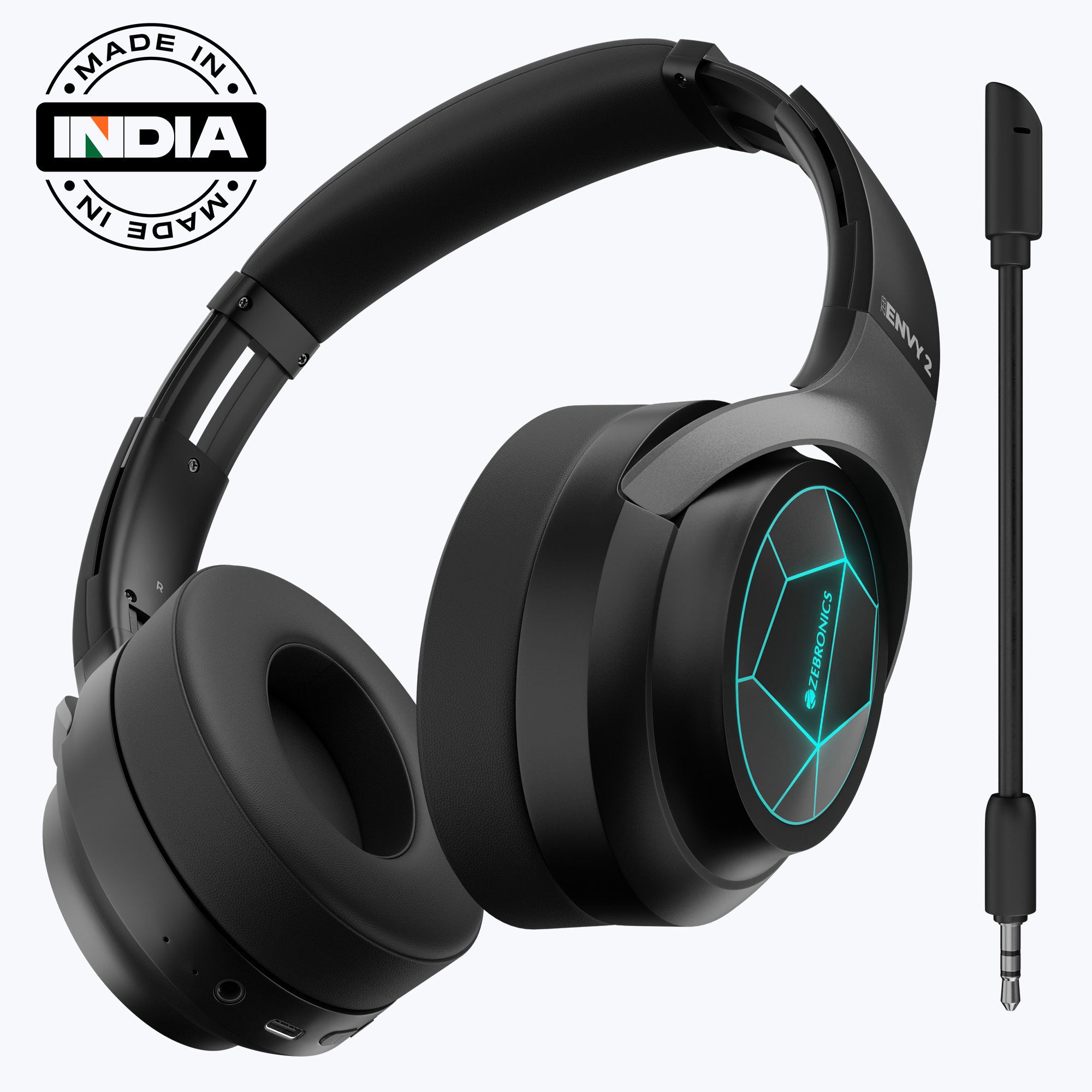 Zebronics Envy black Wireless Headphone