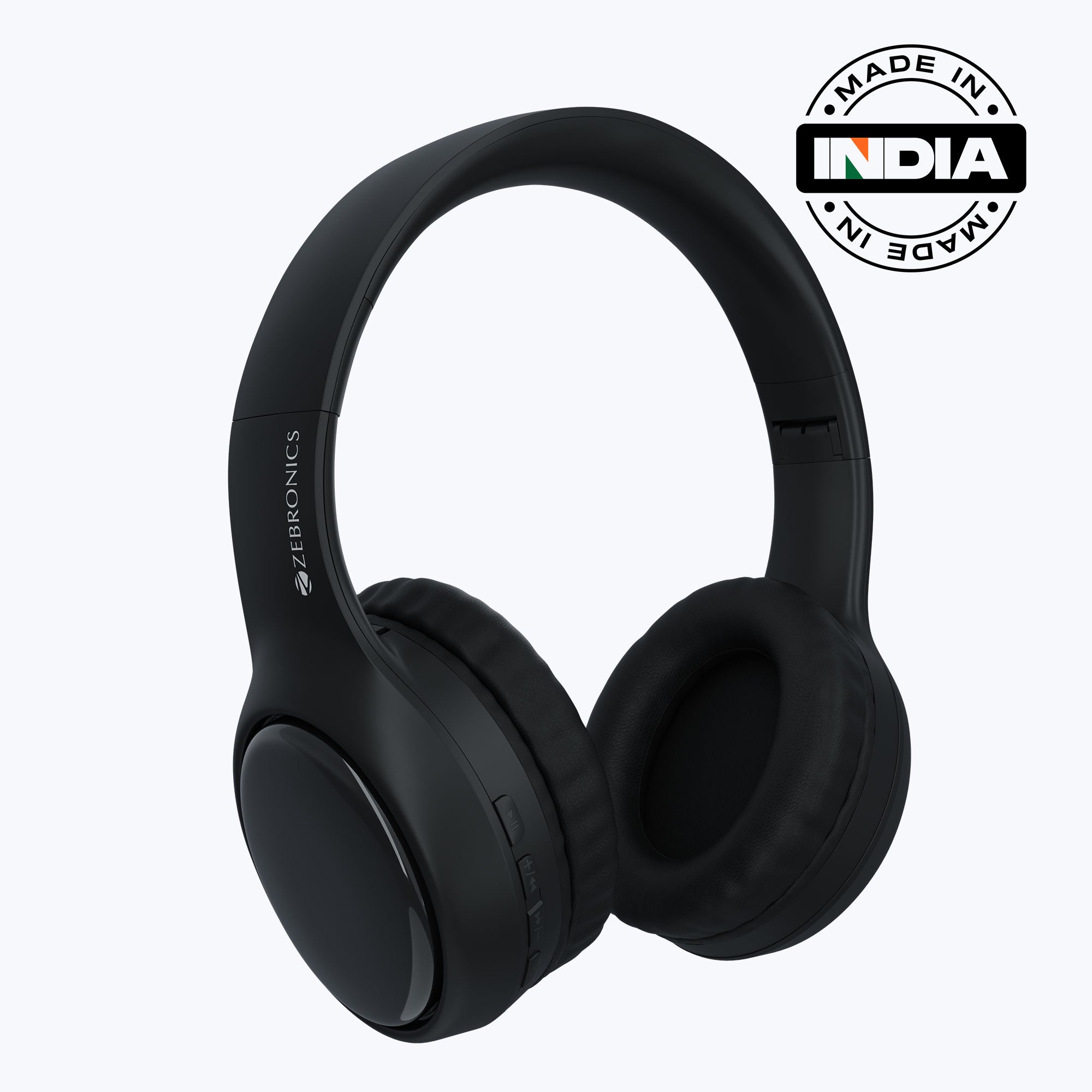 Zebronics paradise plus black wireless headphone