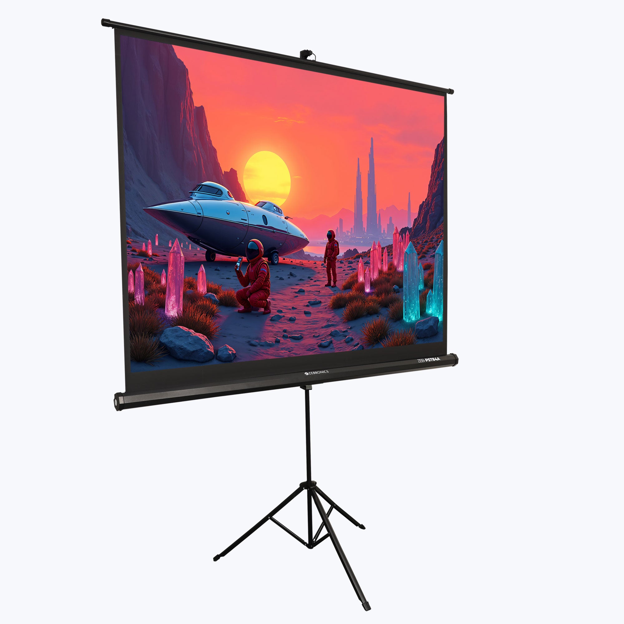 Zebronics - Zeb PST84A - Projector Screen