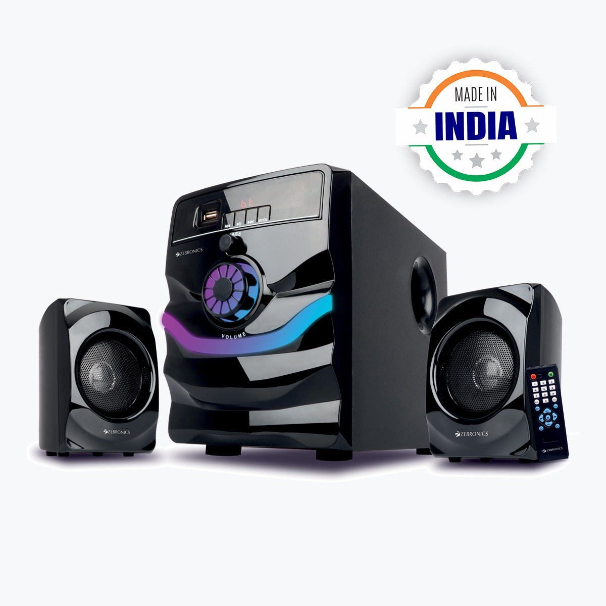Zeb-Rainbow 2 - 2.1 Speaker - Zebronics