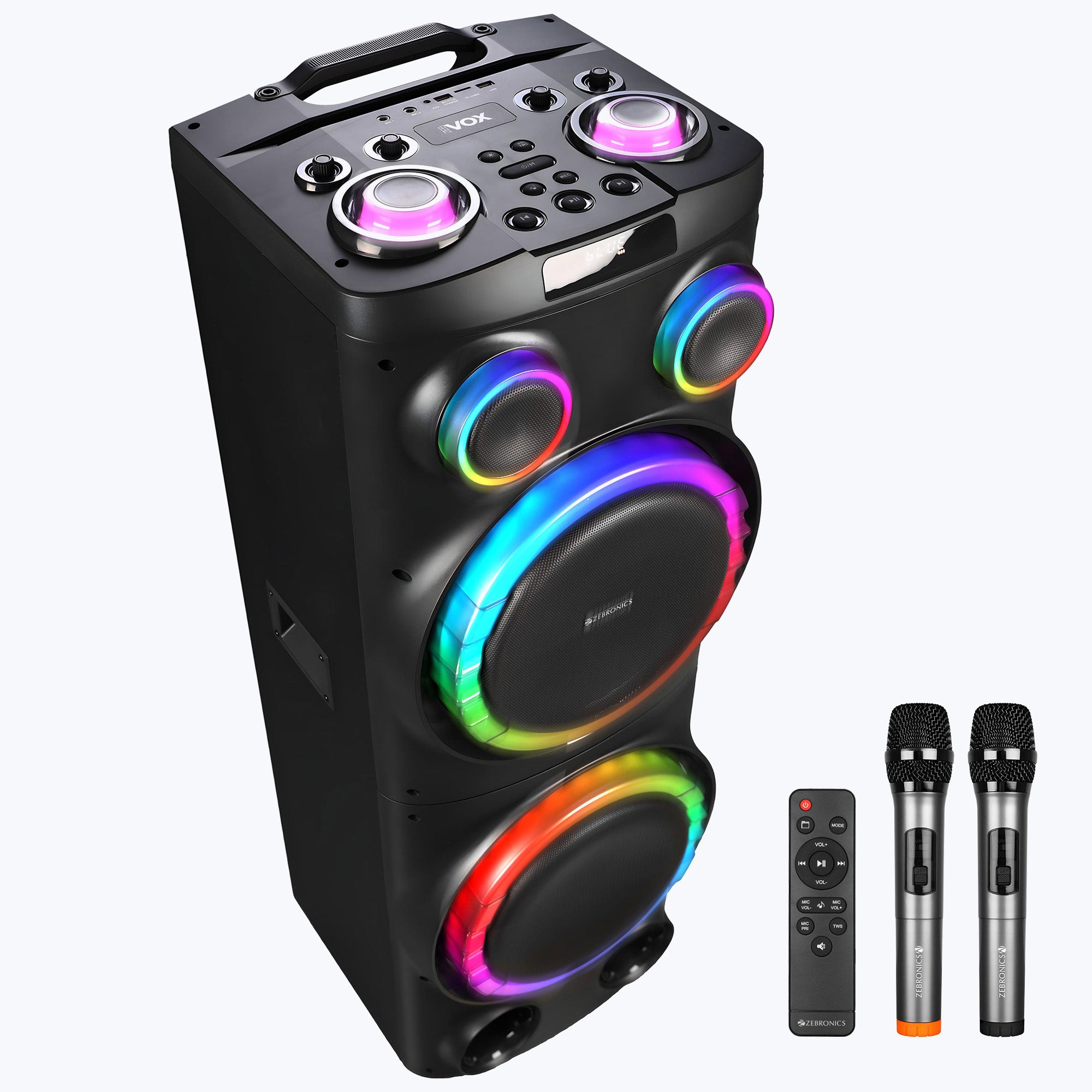 Zeb VOX - DJ speaker - Zebronics - Full Product view
